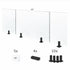 Tempered Glass Fence Kit - 12mm Clear — Five-Panel Kit (20 Feet)