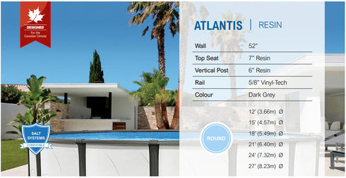 Above-Ground Pools - ATLANTIS