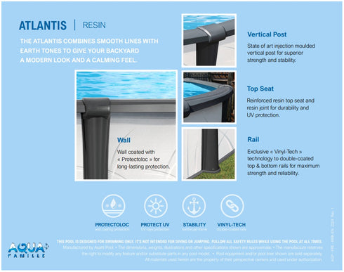 Above-Ground Pools - ATLANTIS