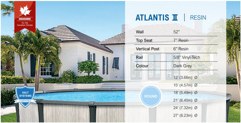 Above-Ground Pools - ATLANTIS Ⅱ