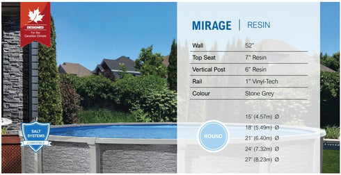 Above-Ground Pools - MIRAGE