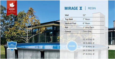 Above-Ground Pools - MIRAGE Ⅱ