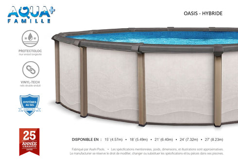 Above-Ground Pools - OASIS-HYBRID
