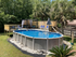 COVERTECH - Round Above-Ground Unibead Pool Liner 15' to 24'