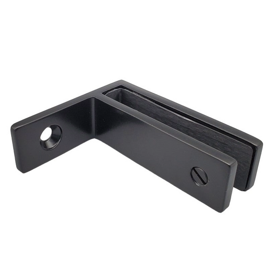 GLASS WALL CONNECTOR BLACK