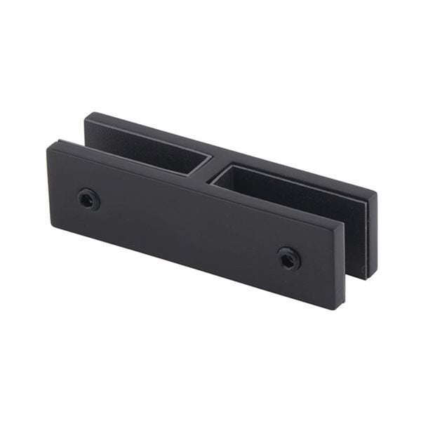 Glass Connector 180' Black