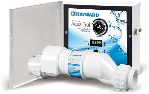 Hayward - AquaTrol Above Ground Salt Chlorine Generator 18K gal with Return Jet Fittings