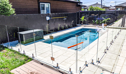Tempered Glass 12 46 24 - Pool Fence
